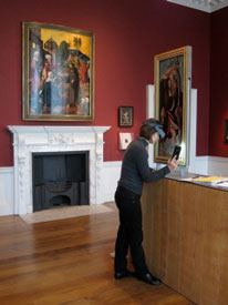 Checking Painting at Compton Verney